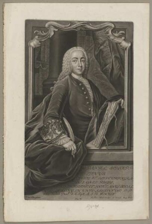 Bildnis des Jo. Daniel Schoepflinus