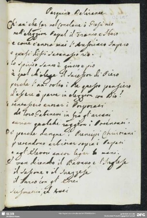 [Text 60:] Pasquino delirante