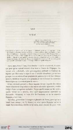 XXV. L'eau