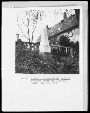 Denkmal für die Gefallenen von 1870/1871