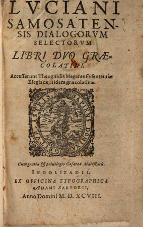 Dialogorum selectorum libri duo
