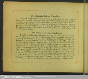 Die Kunstschätze Dresdens