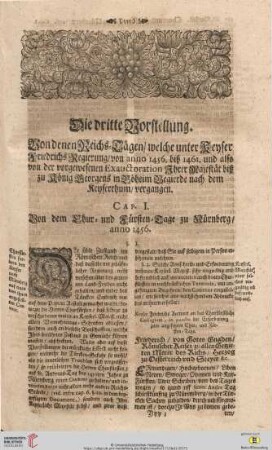 Die dritte Vorstellung