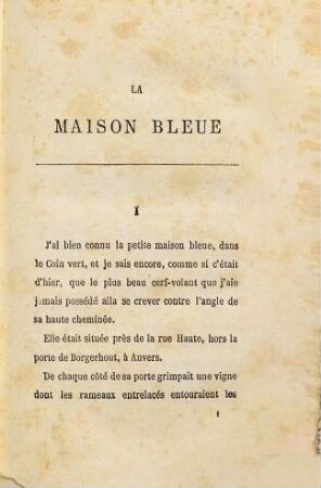 La maison bleue