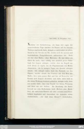 Insel Philä, 13. December 1853.