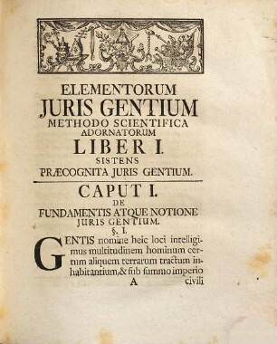 Elementa Juris Gentium