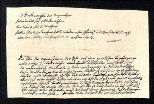 Notizzettel Kielmeyer