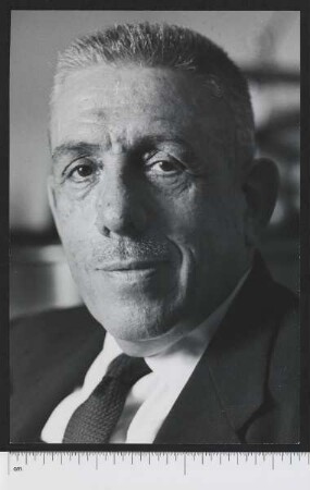 Porträtaufnahme Francis Poulenc