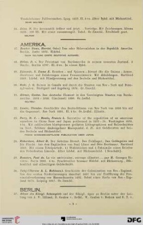 Amerika (Nr. 17-39)