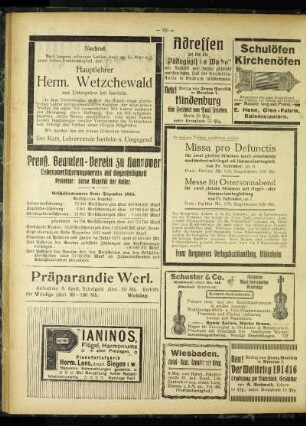Nachruf : [Herm. Wetzchewald]