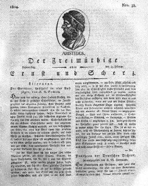 Nro. 38., Donnerstag den 23. Februar