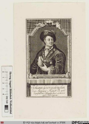 Bildnis Johann Georg Gmelin d. J.