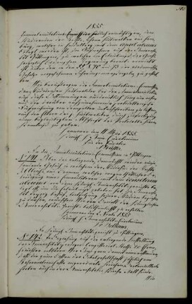 Anforderung eines Gutachtens bezüglich einer Wiederaufnahme des mit dem consilium abeundi belegten Studierenden Ulrichs.