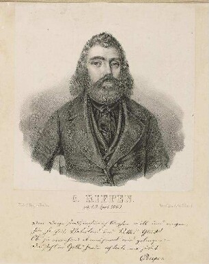 Bildnis von Klaus Riepen (1803-1878)