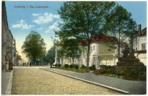 Leisnig. Lindenplatz