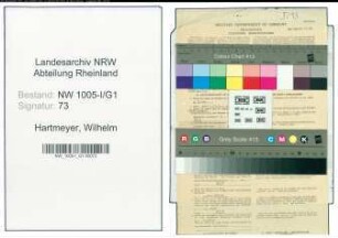 Entnazifizierung Wilhelm Hartmeyer , geb. 18.05.1912 (Gerichtsrat)