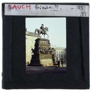 Berlin, Rauch, Reiterstandbild Friedrichs des Großen