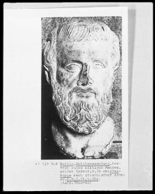 Portrait eines bärtigen Mannes