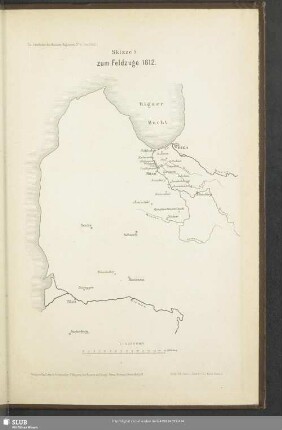 Skizze 5 zu den Feldzuge 1812