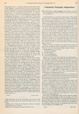 844 [Rezension] Bieritz, Karl-Heinrich, Das Kirchenjahr