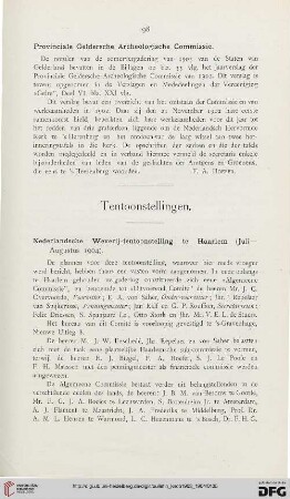 Nederlandsche Weverij-tentoonstelling te Haarlem (Juli-Augustus 1904)