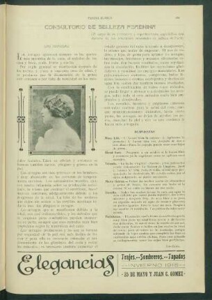 Consultorio de belleza femenina