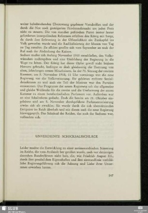 Unverdiente Schicksalsschläge