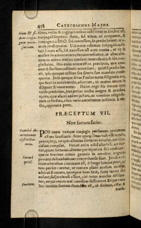 458-466, VII. Praeceptum