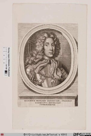 Bildnis Eugen (Franz), Prinz von Savoyen-Carignan