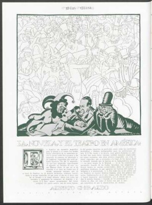 La novela y el teatro en América