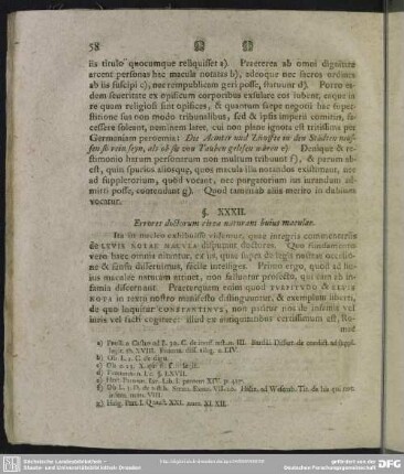 §. XXXII. Errores doctorum circa naturam huius maculae