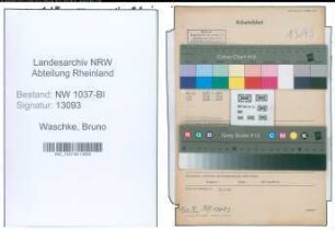 Entnazifizierung Bruno Waschke , geb. 29.08.1900 (Elektromeister)