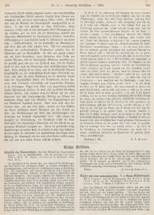 295-298 Kleine Kritiken