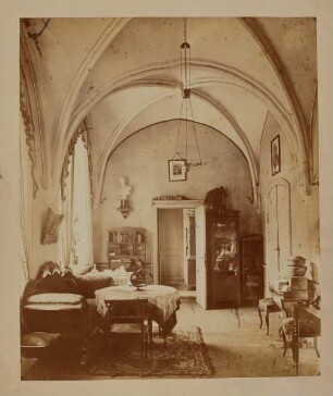 Wohnzimmer des Prof. Wilhelm Mantels
