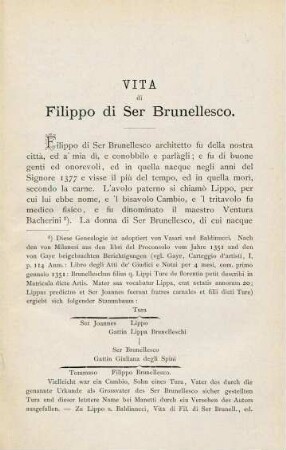 3-59, Vita di Filippo di Ser Brunellesco