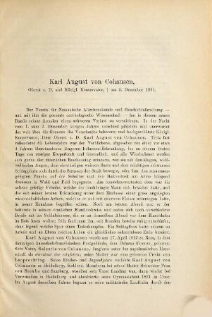 Annalen des Vereins für Nassauische Altertumskunde und Geschichtsforschung. 27. 1895