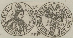 Bildnis von Sanctus Leodigarius