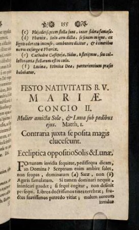 155-169, Concio II