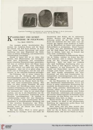 9: Kleinkunst und Kunstgewerbe im Folkwang