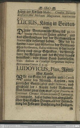 Lucius, König von Brittanien