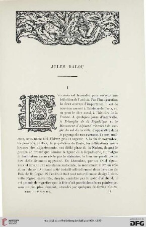 3. Pér. 23.1900: Jules Dalou