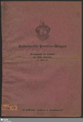 Enderlein'sche Familien-Wappen