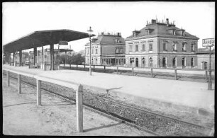 Coswig. Bahnhof