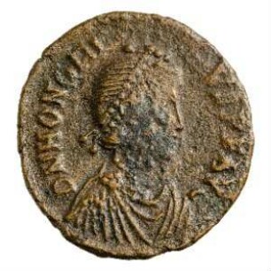 Münze, Aes 3, 395 - 401 n. Chr.