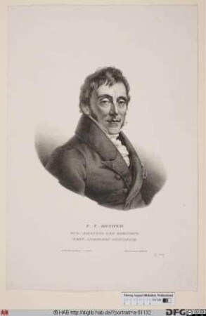 Bildnis Carl Christian Becher