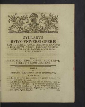 Syllabus huius universi operis