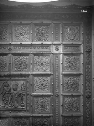 Holzdecke aus dem bischöflichen Schloss Oberhaus bei Passau