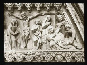 Kreuzkirche, Portal des nördlichen Querschiffs