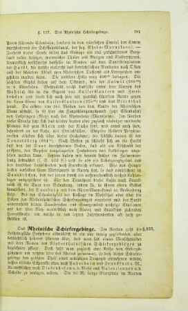 Das Rheinische Schiefergebirge
