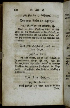 Von dem Herzbeutel, und von dem Herzen. - Von dem Herzen.